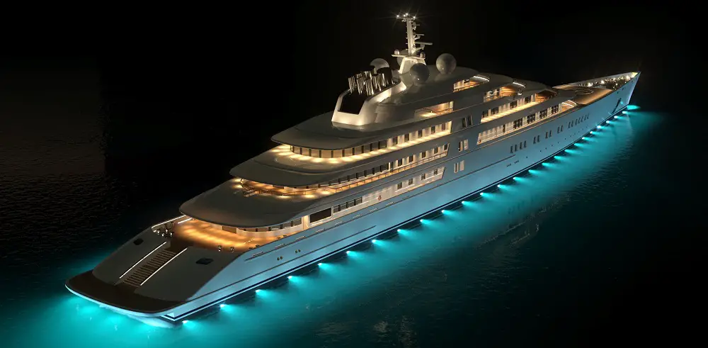  Azzam – $600 Million-Beautiful yacht